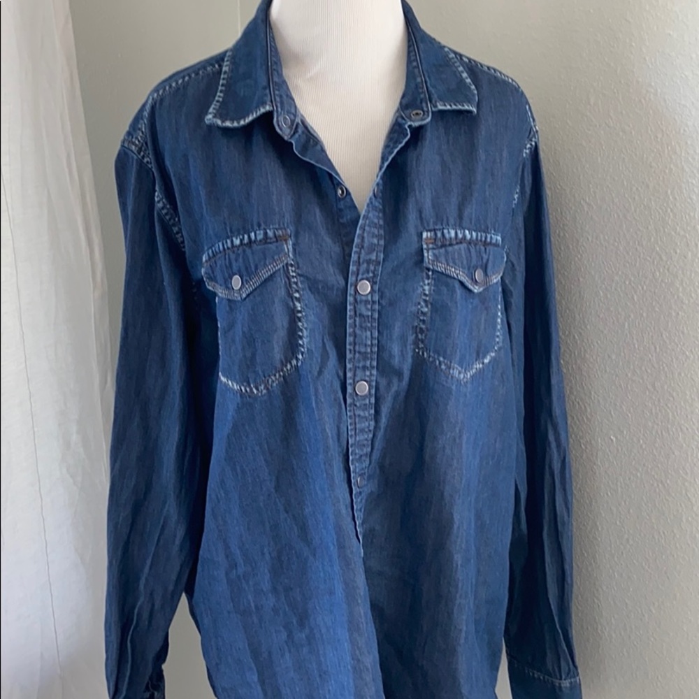 Tommy Bahama men’s lightweight Levi shirt L